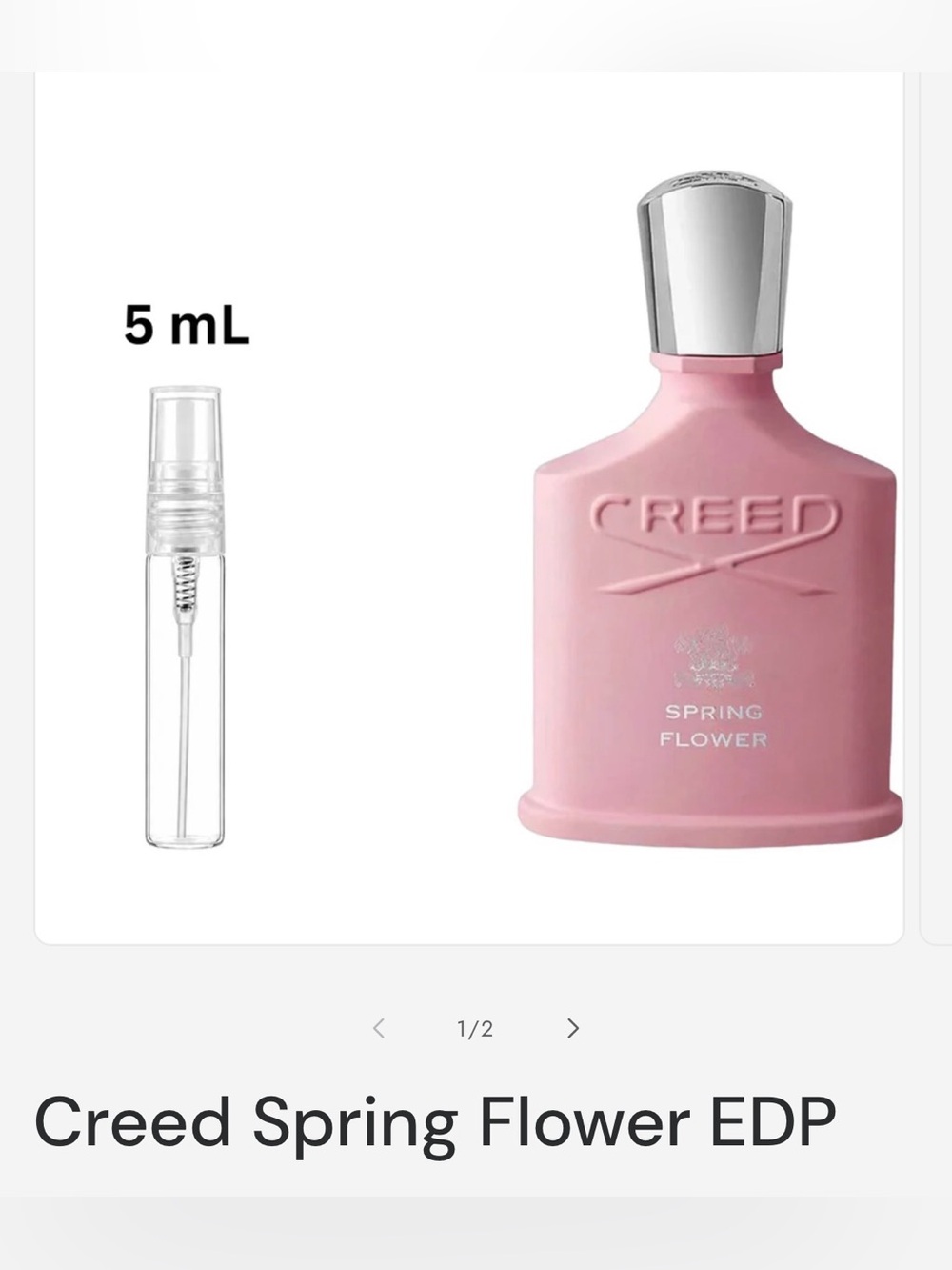 Creed Spring Flower EDP 5ml Decant  — see description